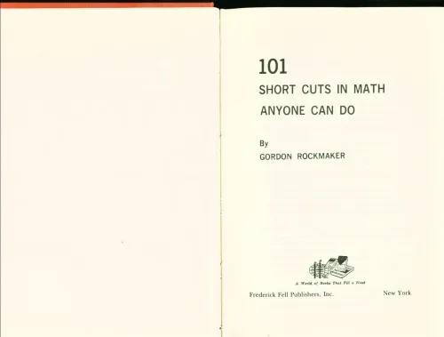 101 Shortcuts in Math anyone can do