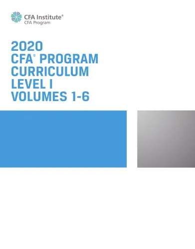 2020 CFA© Program Curriculum Level I Volumes 1-6