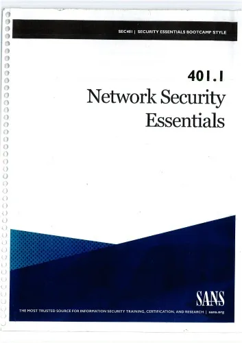 401.1 – Network Security Essentials