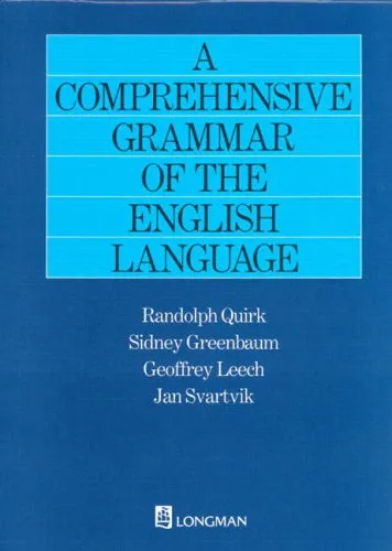 A Comprehensive Grammar Of The English Language