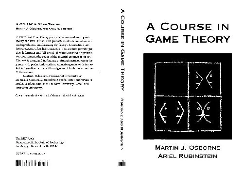 A Course in Game Theory