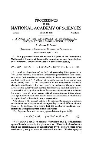 A Note on the Abundance of Differential Combinants in a Fundamental System