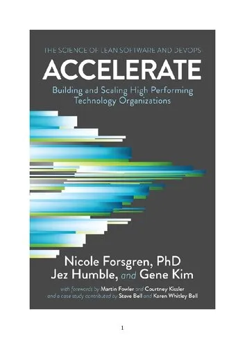 Accelerate: building and scaling high performing technology organizations