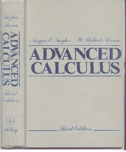 Advanced Calculus