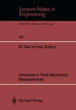 Advances in Fluid Mechanics Measurements