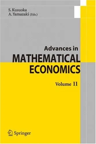 Advances in mathematical economics