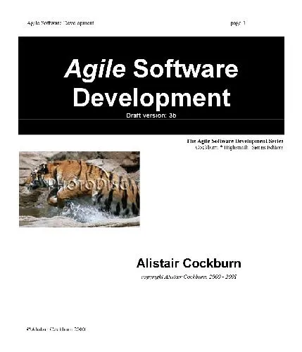 Agile software development