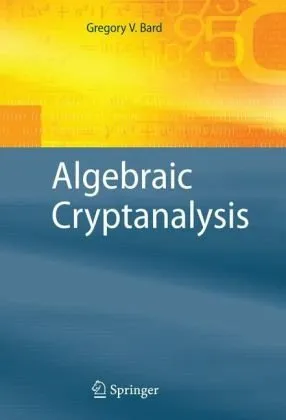 Cover of Algebraic Cryptanalysis