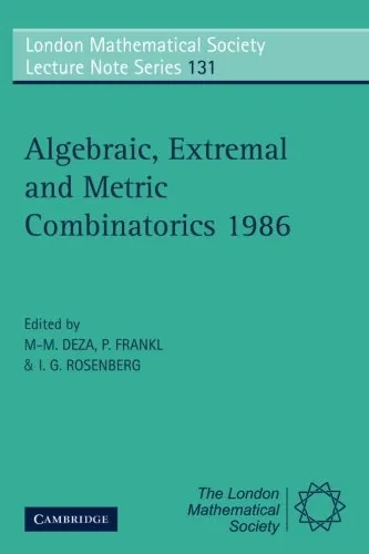 Algebraic, Extremal and Metric Combinatorics 1986