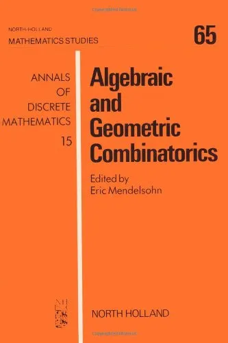 Algebraic and Geometric Combinatorics