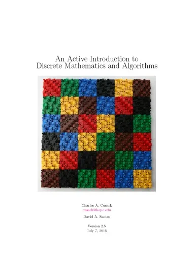 Cover of An Active Introduction to Discrete Mathematics and Algorithms [lecture notes]
