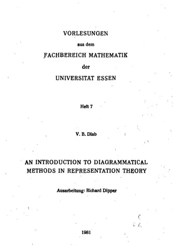 An Introduction to Diagrammatical Methods in Representation Theory