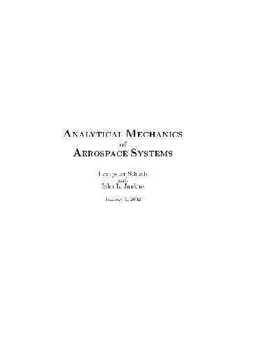 Cover of Analytical mechanics of aerospace systems