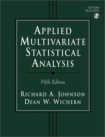 Applied multivariate statistical analysis, 5th Edition