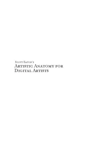 Artistic Anatomy for Digital Artists