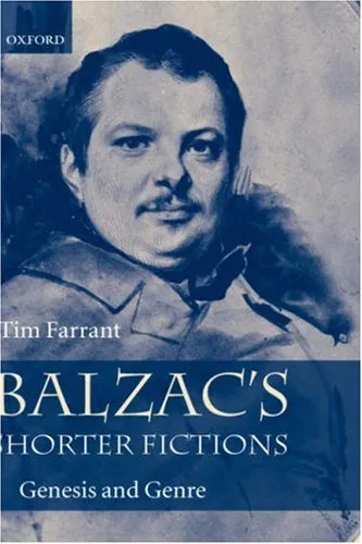 Balzac's Shorter Fictions: Genesis and Genre