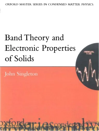 Band Theory and Electronic Properties of Solids