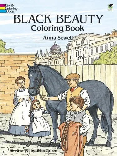 Black Beauty Coloring Book