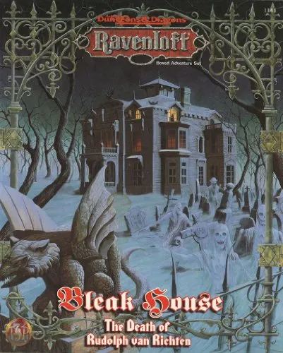 Bleak House: The Death of Rudolph Van Richten (AD&D Ravenloft Boxed Adventure)