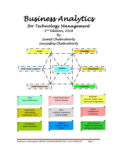 Cover of Business Analytics  for Technology Management