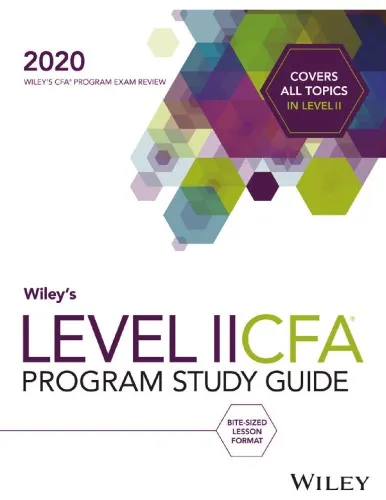 CFA 2020 L2 Wiley study guide V2