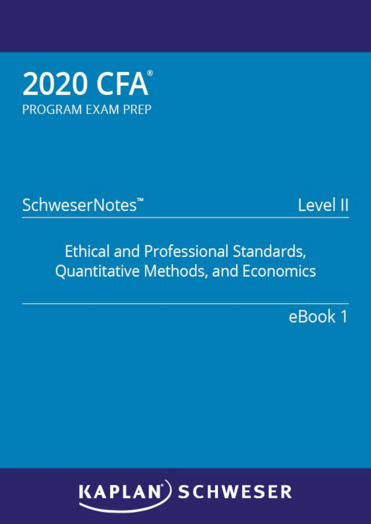 CFA 2020 Level II