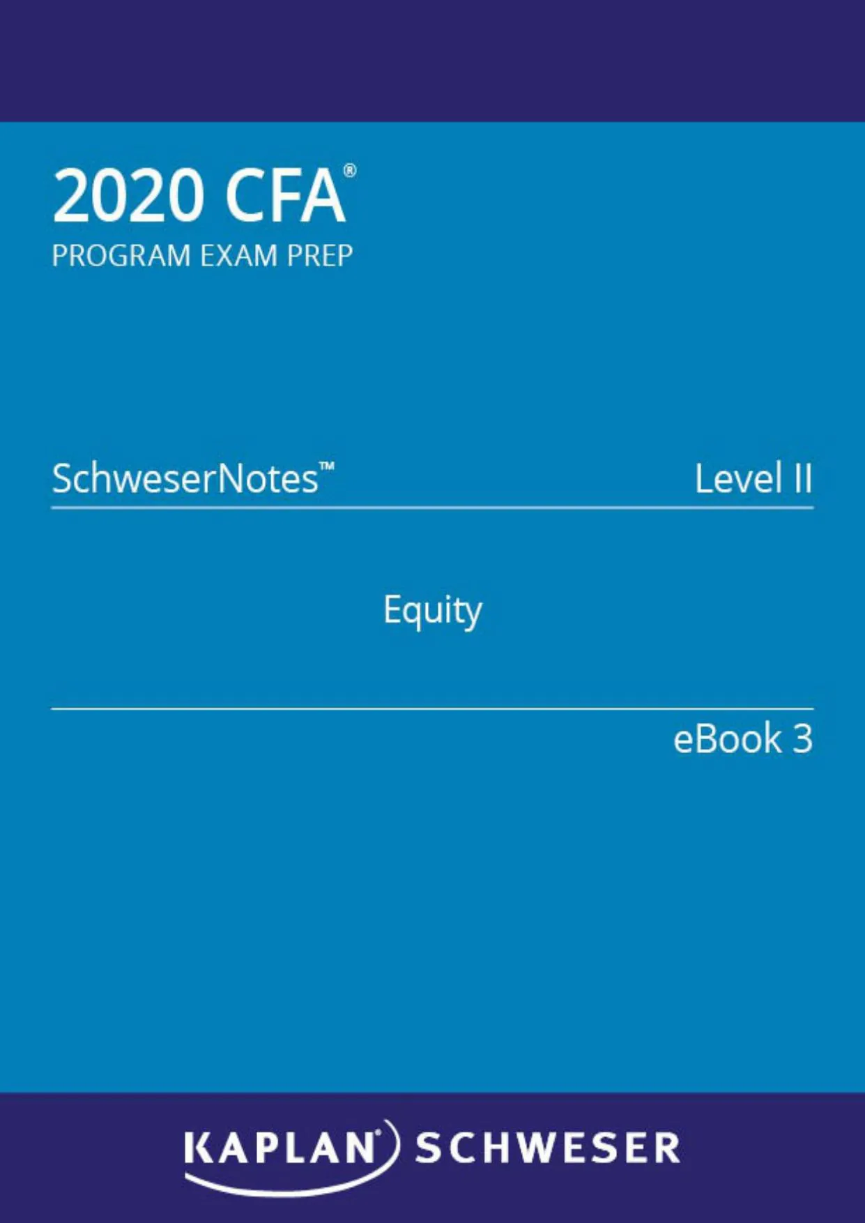 CFA 2020 Level II