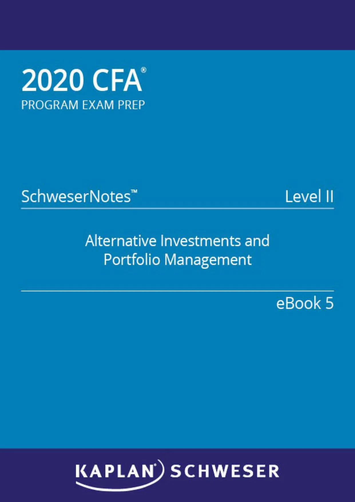 CFA 2020 Level II