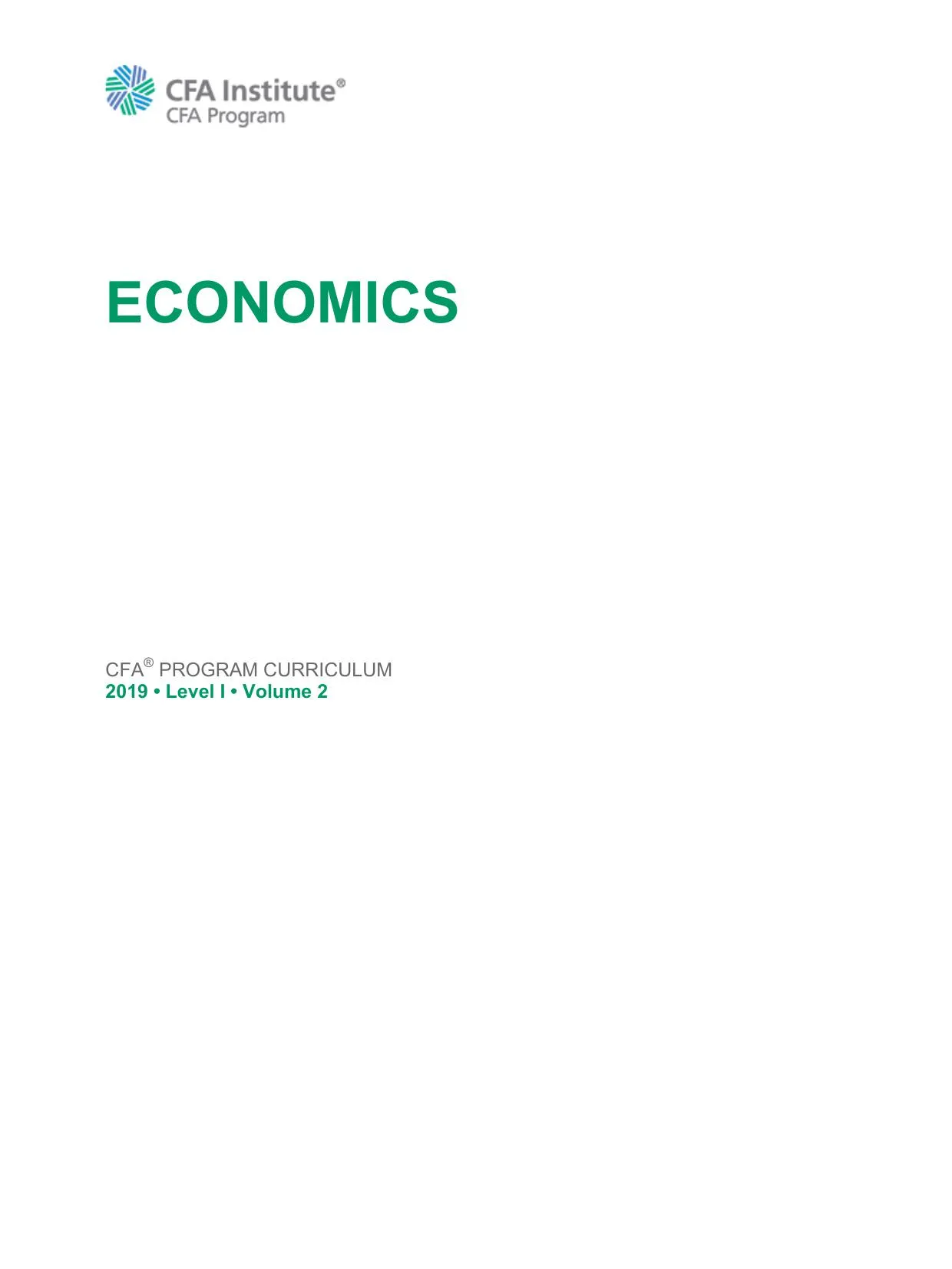 CFA Level 1 + 2