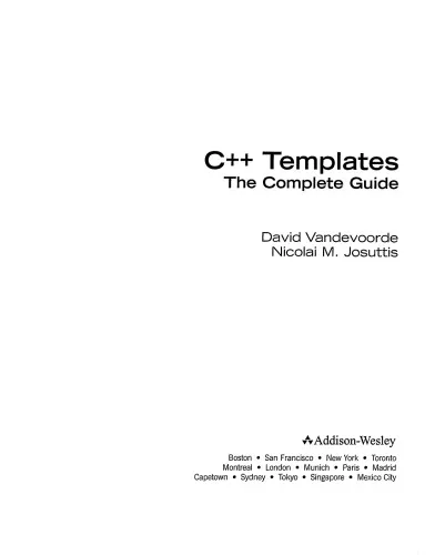 C++ Templates: The Complete Guide