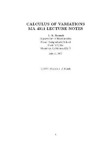 Calculus of variations