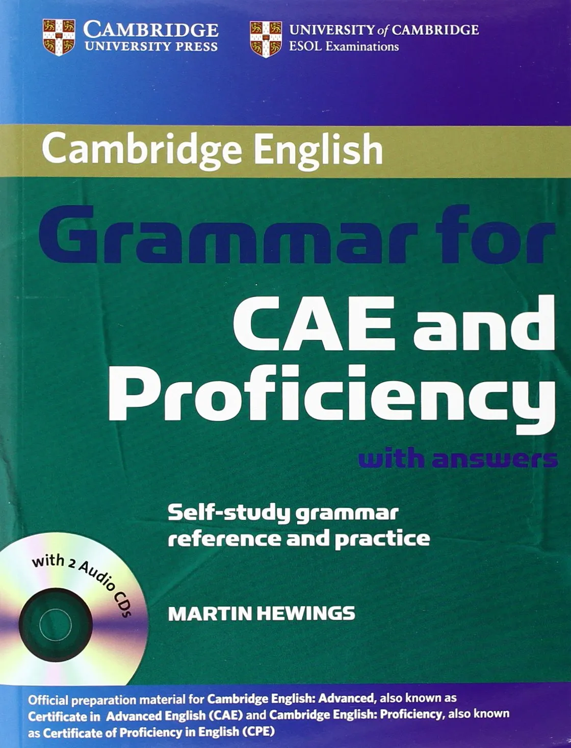 Cambridge Grammar for CAE and Proficiency Student Book with Answers and Audio CDs (2)