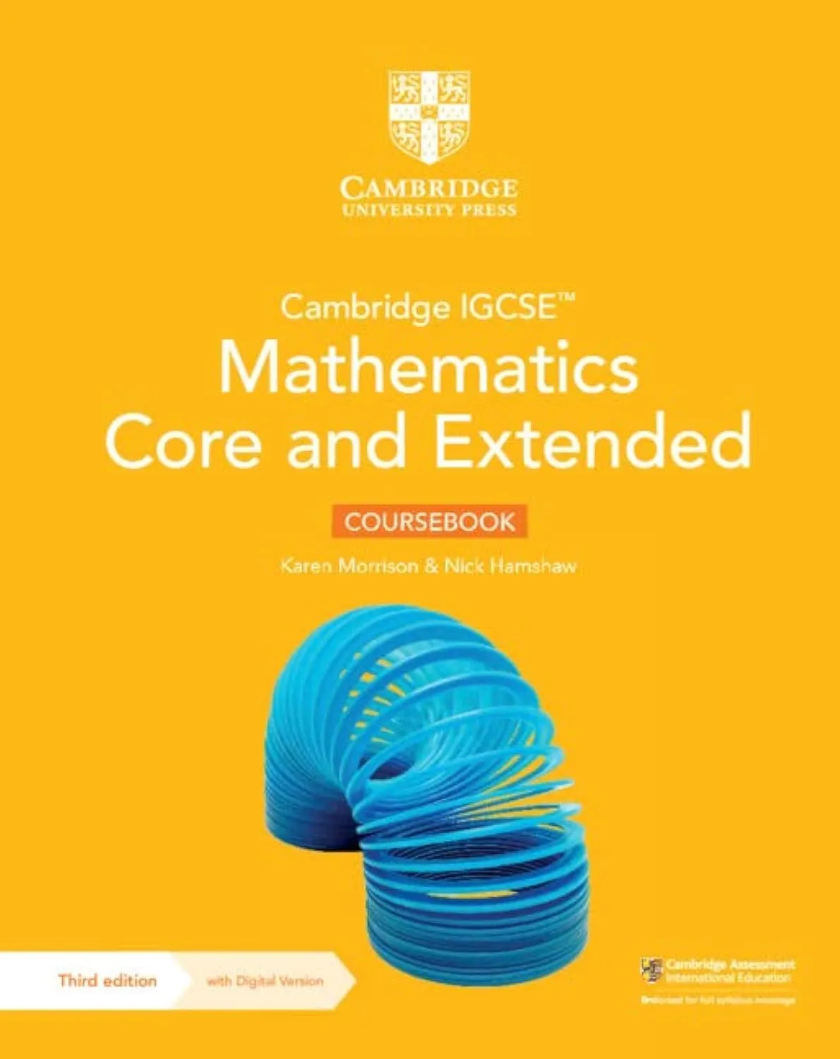 Cambridge IGCSE™ Mathematics Core and Extended Coursebook with Digital Version (2 Years' Access) (Cambridge International IGCSE)