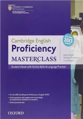 Cambridge Proficiency Masterclass - Student’s Book