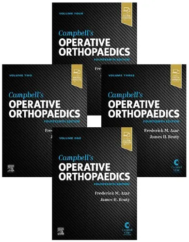 Campbell's Operative Orthopaedics, 4-Volume Set - International Edition: 14ed