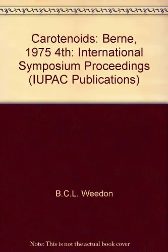 Carotenoids–4. Main Lectures Presented at the Fourth International Symposium on Carotenoids, Berne, Switzerland, 25–29 August 1975