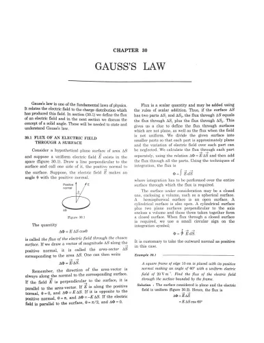 Chapter 30 Concepts of Physics Part 2