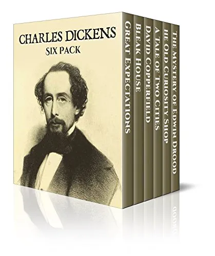 Charles Dickens Six Pack - The Old Curiosity Shop, David Copperfield, Bleak House, A Tale of Two Cities, Great Expectations and Edwin Drood (Illustrated) (Six Pack Classics Book 7)