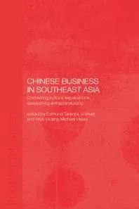 Chinese Business in Southeast Asia : Contesting Cultural Explanations, Researching Entrepreneurship