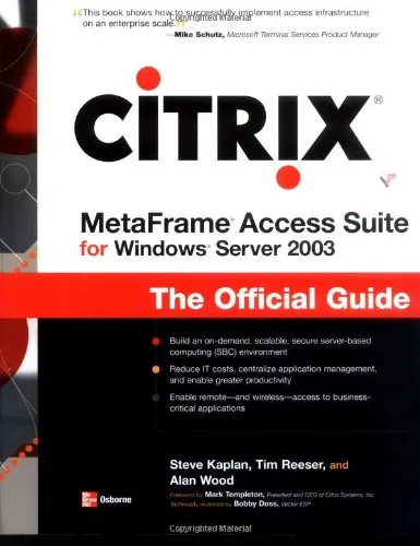 Citrix Metaframe Access Suite for Windows Server 2003