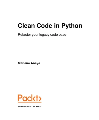 Clean Code in Python