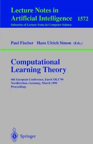 Computational Learning Theory: 4th European Conference, EuroCOLT'99 Nordkirchen, Germany, March 29-31, 1999 Proceedings (Lecture Notes in Computer Science, 1572)