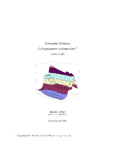 Computer Systems.A Programmer's Perspective