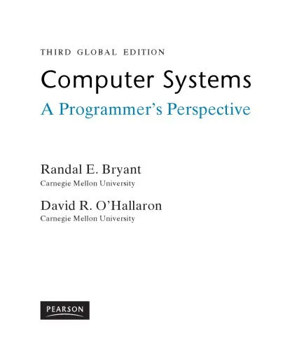 Computer Systems. A Programmer’s Perspective [3rd ed.]