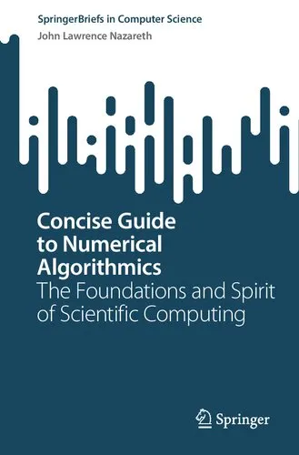 Concise Guide to Numerical Algorithmics: The Foundations and Spirit of Scientific Computing