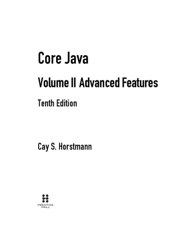 Core Java Volume II Advanced Features