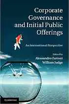 Corporate governance and initial public offerings : an international perspective