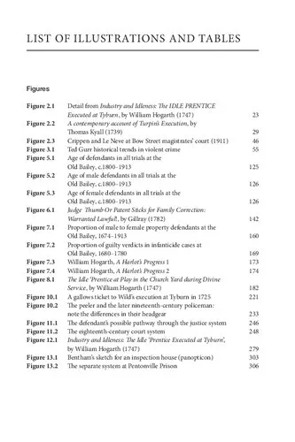 Crime, Policing and Punishment in England, 1660–1914