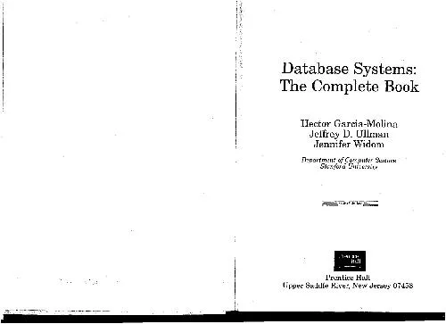 Database Systems The Complete Book