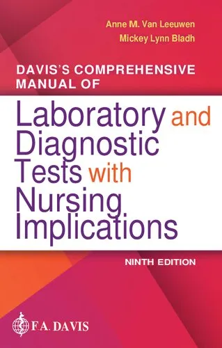 Cover of Davis's Comprehensive Manual of Laboratory and Diagnostic Tests